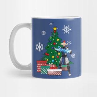 Raiden Around The Christmas Tree Mortal Kombat Mug